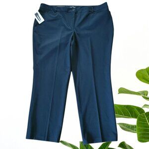 Hilary Radley Women’s Dress Pants Straight Leg Navy Size 22